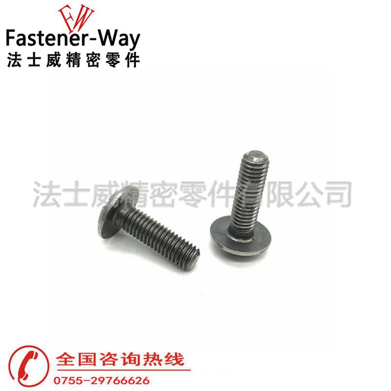 法士威GB67圓頭一字槽螺絲 開(kāi)槽盤(pán)頭螺釘3